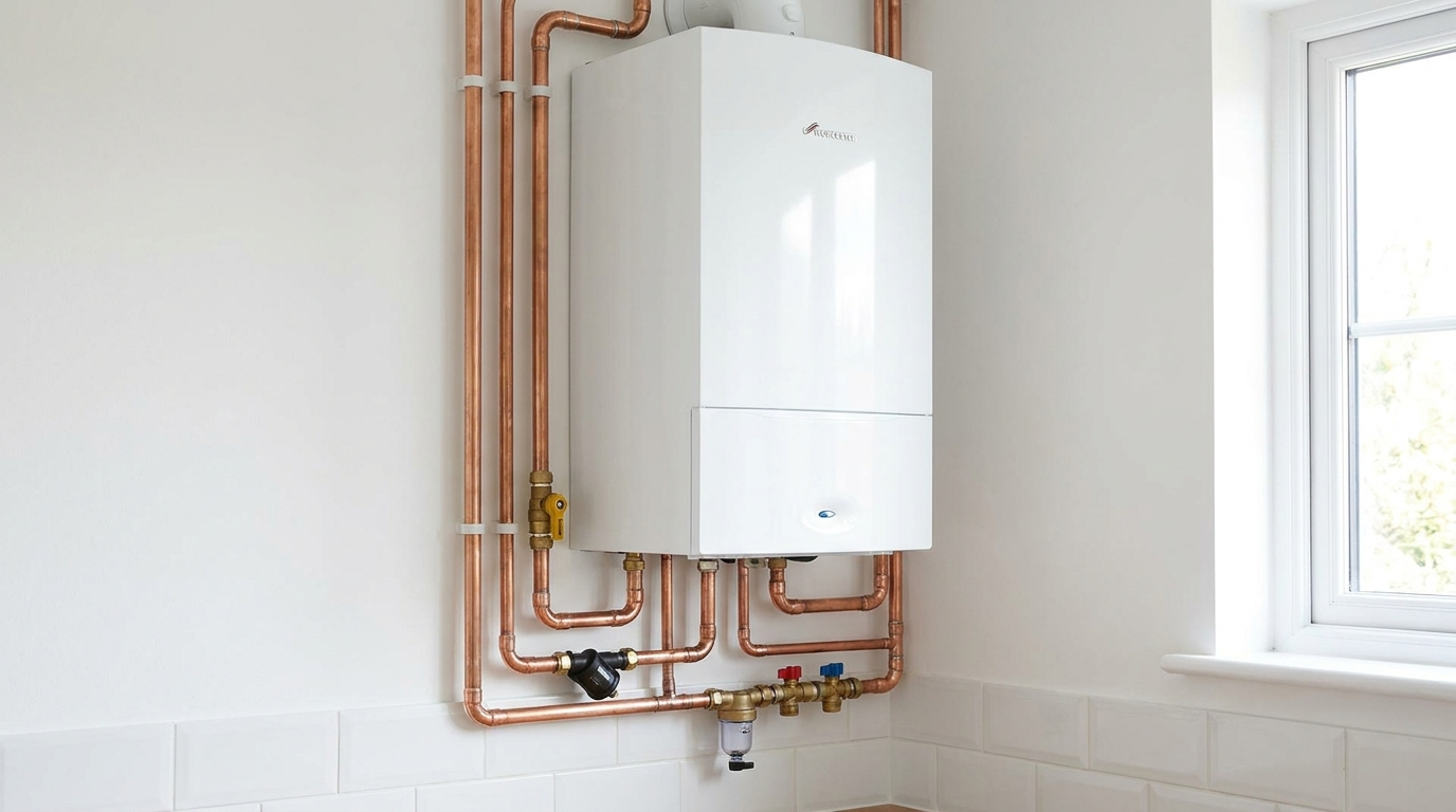 A boiler installed by Hippo Plumbing & Heating